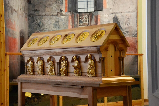 Haptický model relikviáře sv. Maura
